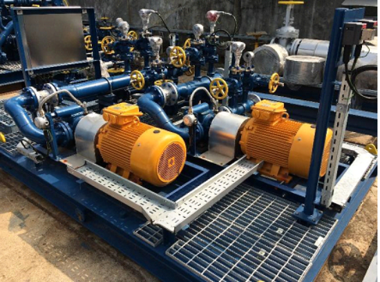 Picture of Offspec Oil Pumps Skid
