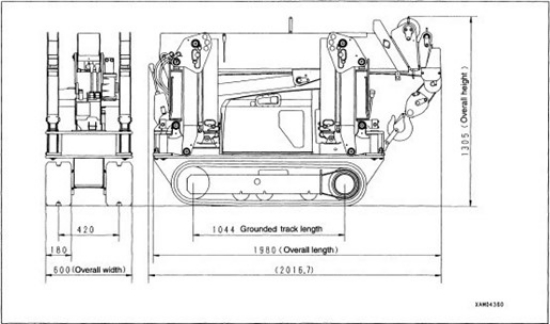 Picture of The MC-104C-PN model Spider Crane