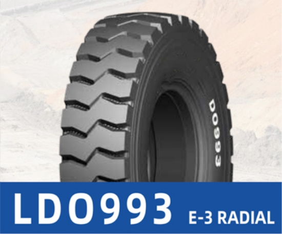 Picture of Dump Truck Tyre - IDTLDO993 E3 RADIAL14.00R24***B10.00W