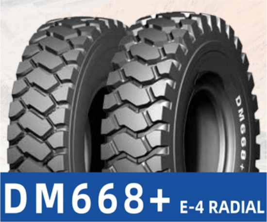 Picture of Dump Truck Tyre - IDTDM668+ E4 RADIAL14.00R25***B10.001.5
