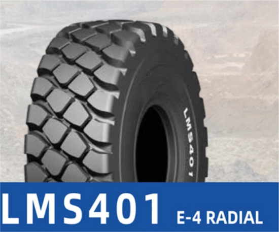 Picture of Dump Truck Tyre - IDTLMS401 E4 RADIAL20.5R25**B17.002.0