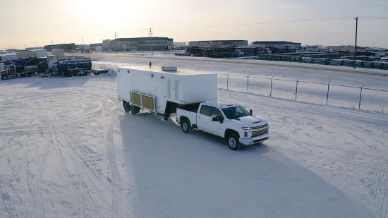 Picture of Hydrostatic Pressure Testing Trailer 